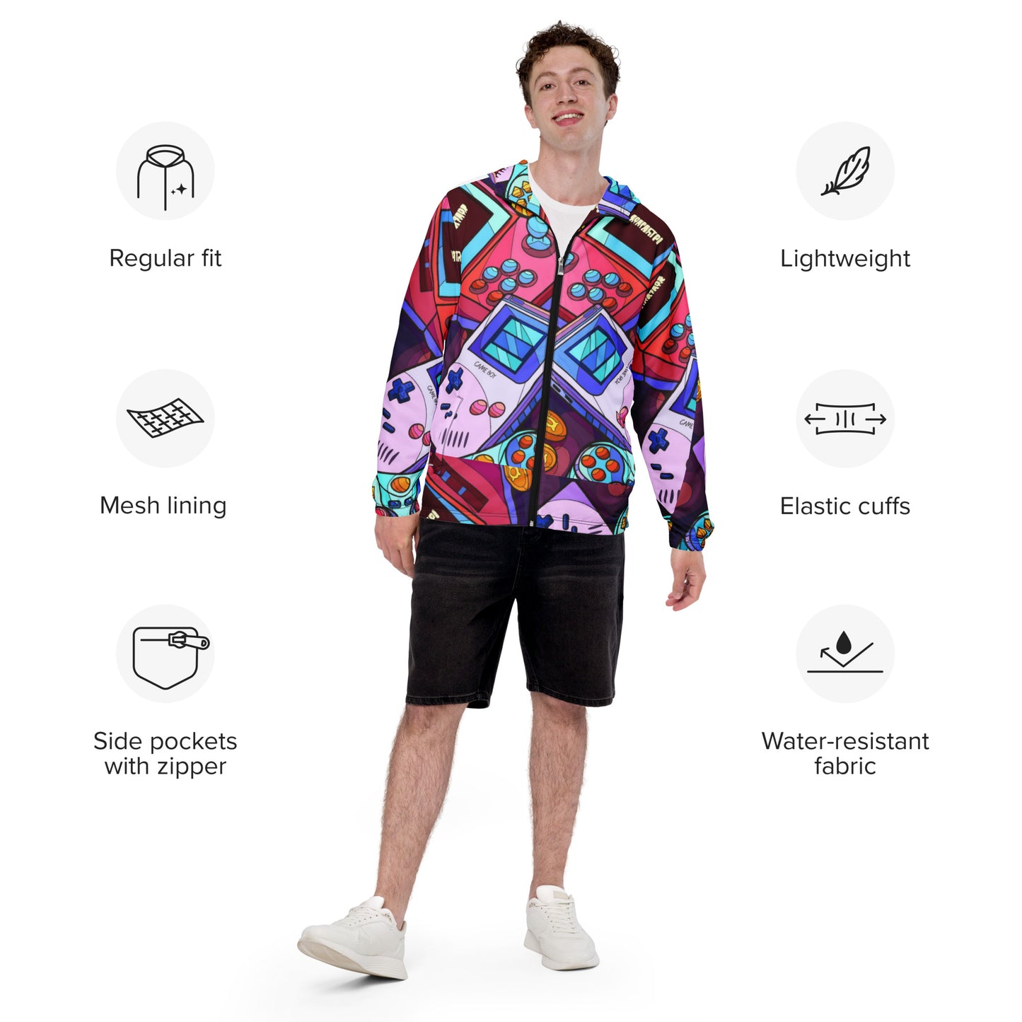 HandHeld Classic Windbreaker Jacket (NS912)