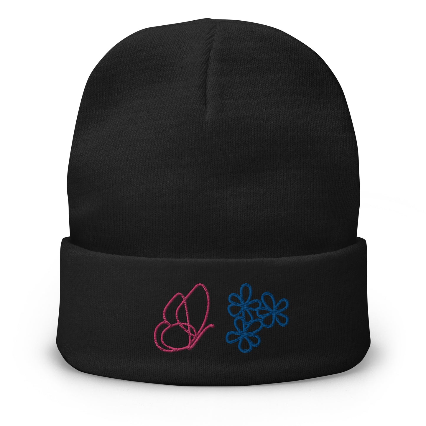 Butterfly Embroidered Beanie (NS042)