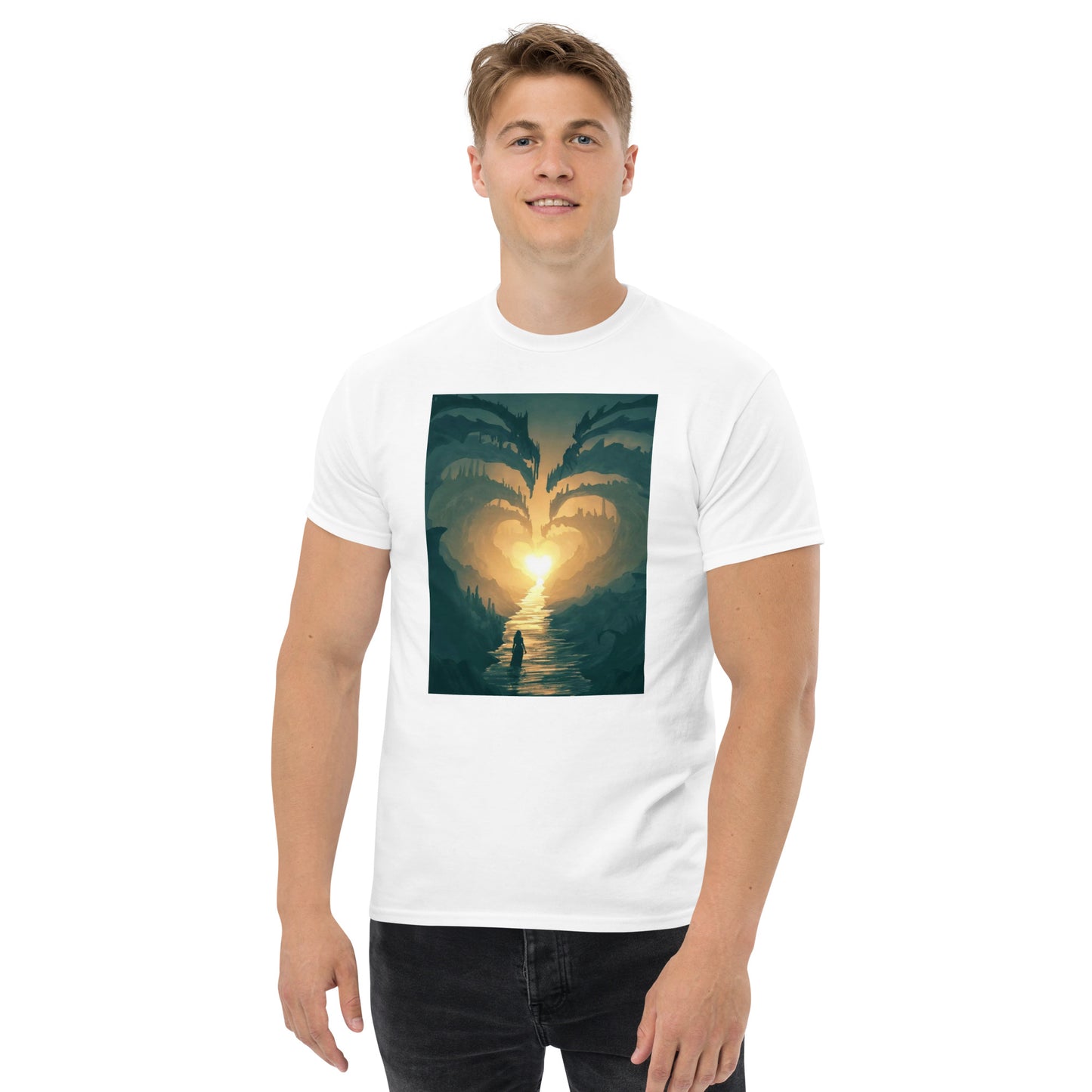 HeartEcho Streamer Classic Tee (NS033)