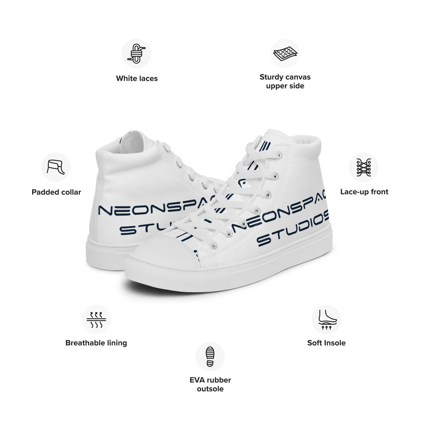Original Neon Space Studios Women’s High Tops (NS275)